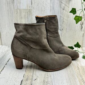 Alberto Fermani Women Suede Diva Boots Gray Size 41/10.5
